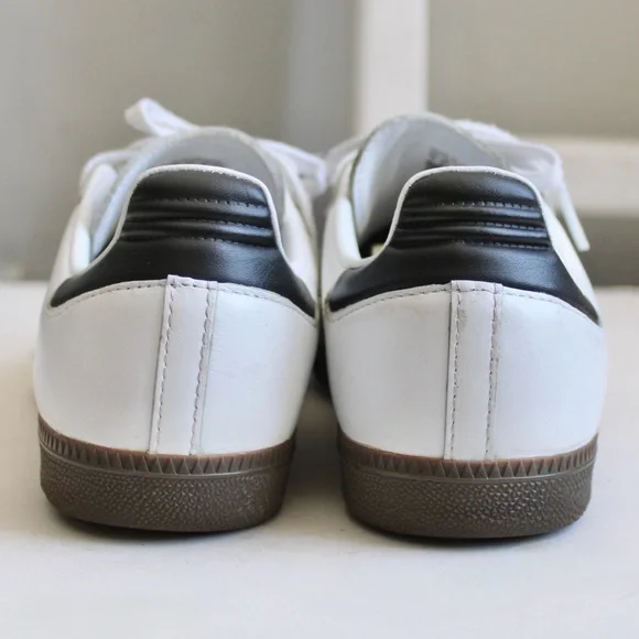Adidas Originals 926 Samba ADV Shoes Sneakers White Black Size 7 Mens / 8 Womens - Picture 3 of 8